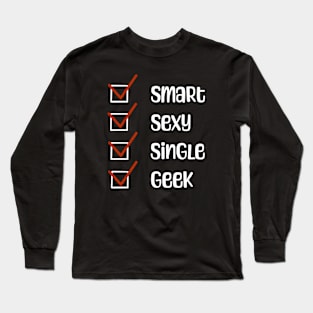 Available Geek Long Sleeve T-Shirt